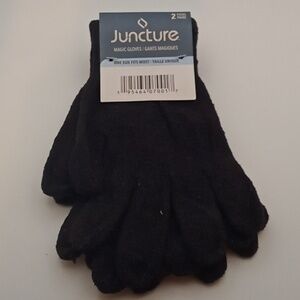 Junture Black Magic Gloves for One Size Fits Most Men Or Women With 2 Pairs!